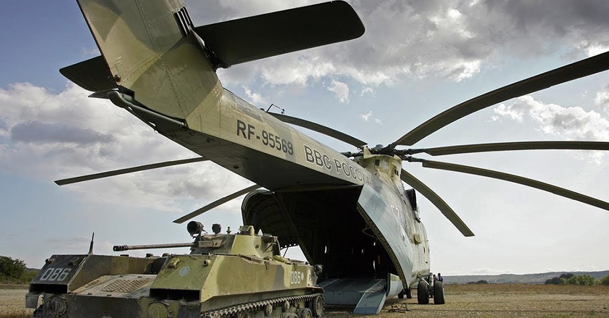 Mi-26 największy śmigłowiec świata
